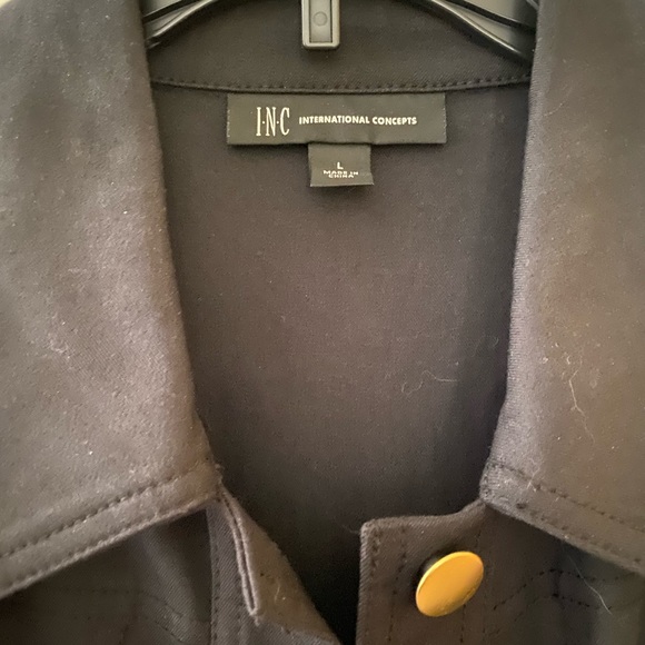 INC International Concepts Women’s Long Sleeves Front Button Jacket - Picture 3 of 7